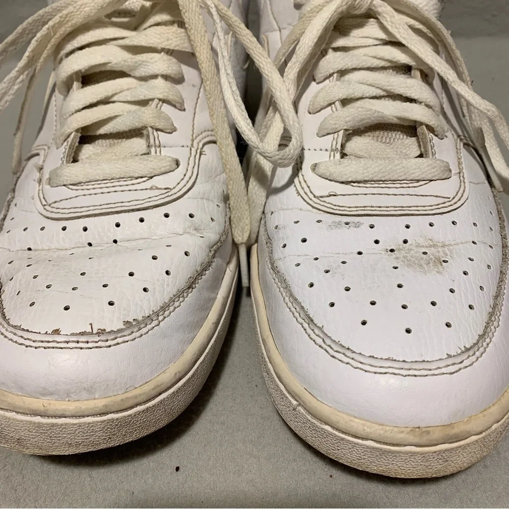 Nike Air high top white sneakers - Size 10.5